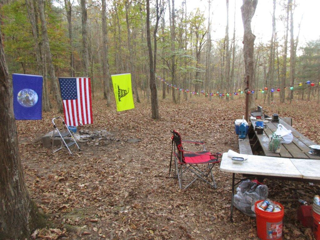 Photo: Camping At Camp Run Photo: Camping At Camp Run