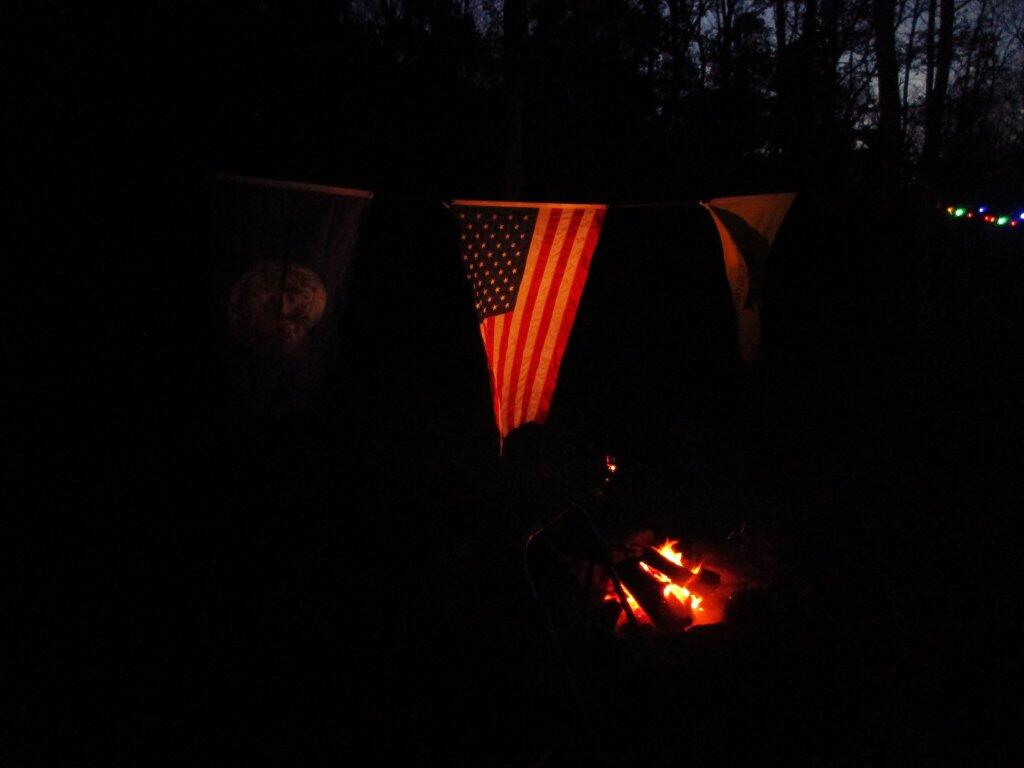 Photo: Campfire At Dusk Photo: Campfire At Dusk