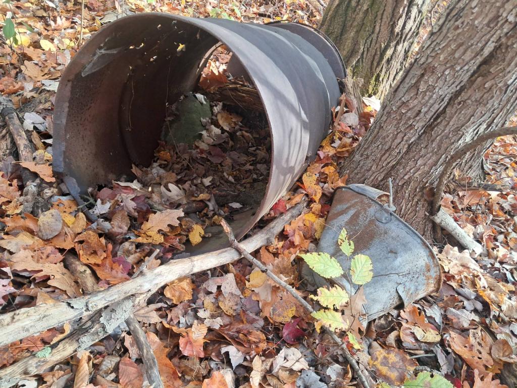 Photo: Old Burn Barrel Photo: Old Burn Barrel