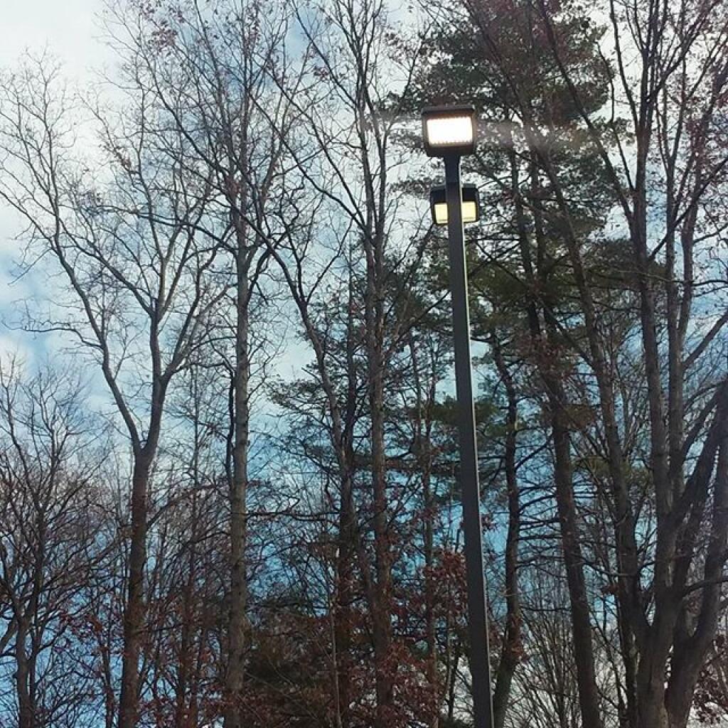 Photo: New York believes in being green and burning lots of coal. That's why they leave their street lights on all day Photo: New York believes in being green and burning lots of coal. That's why they leave their street lights on all day