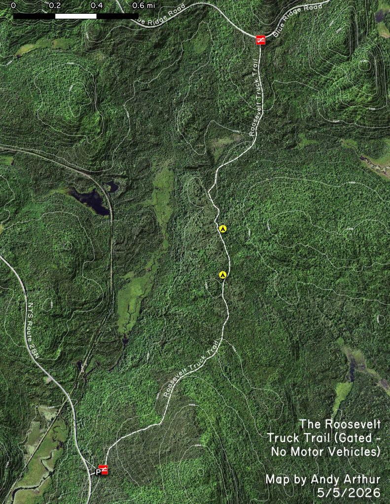 Thematic Map: The Roosevelt Truck Trail Ortho Thematic Map: The Roosevelt Truck Trail Ortho