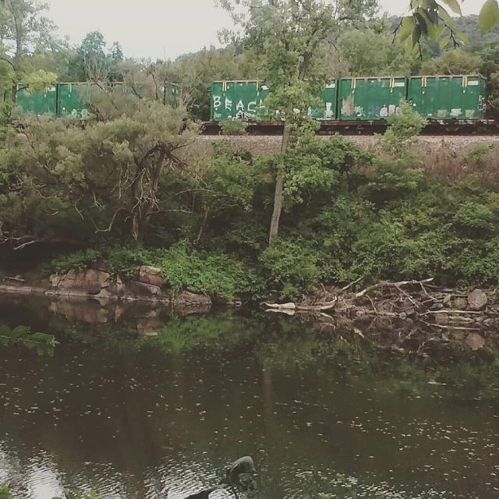 Photo: Garbage train Photo: Garbage train