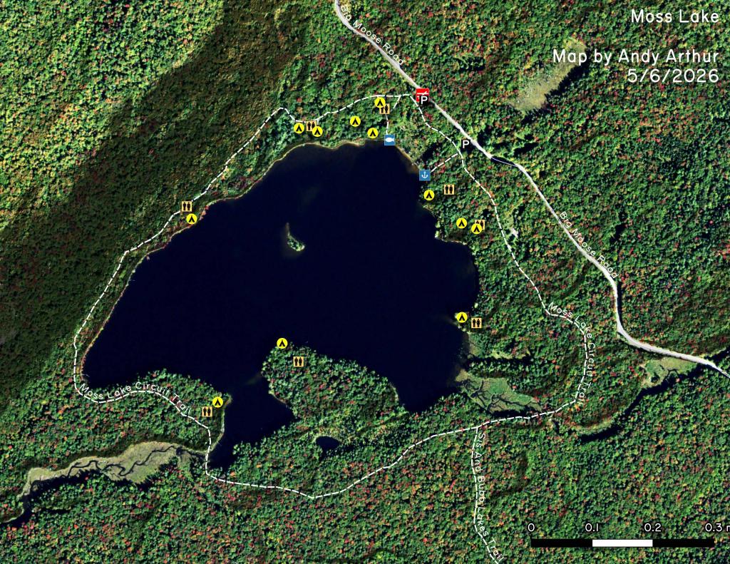 Thematic Map: Moss Lake