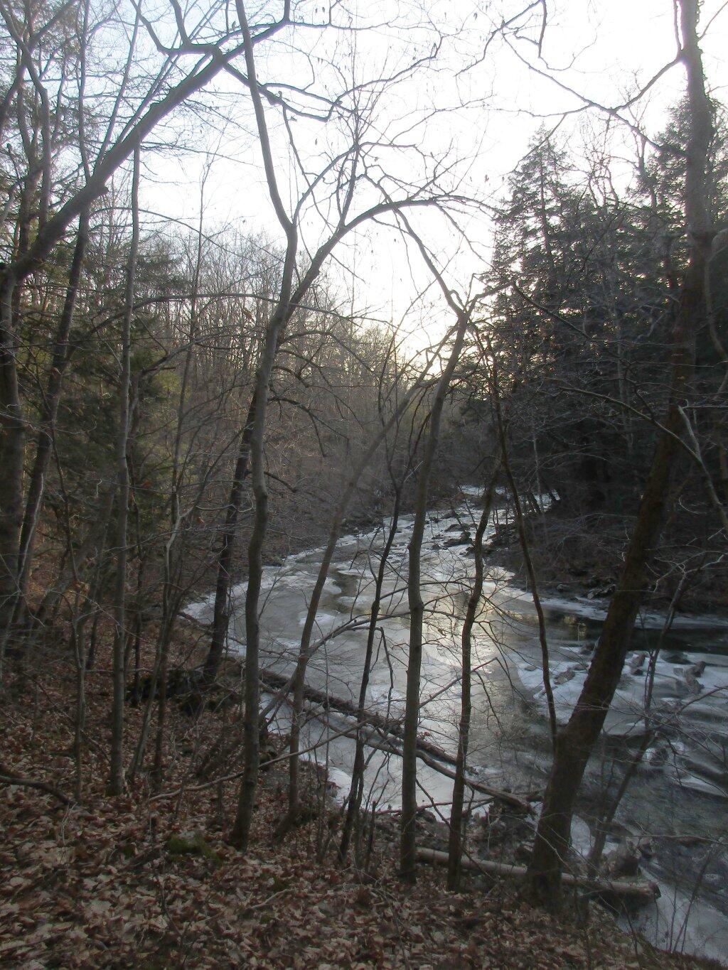 Photo: Icy Hannacroix Creek Photo: Icy Hannacroix Creek