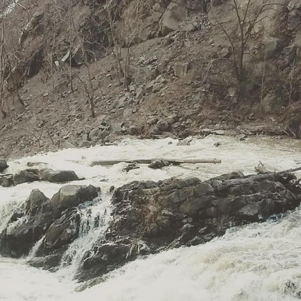 Photo: Decent amount of water flowing by Photo: Decent amount of water flowing by