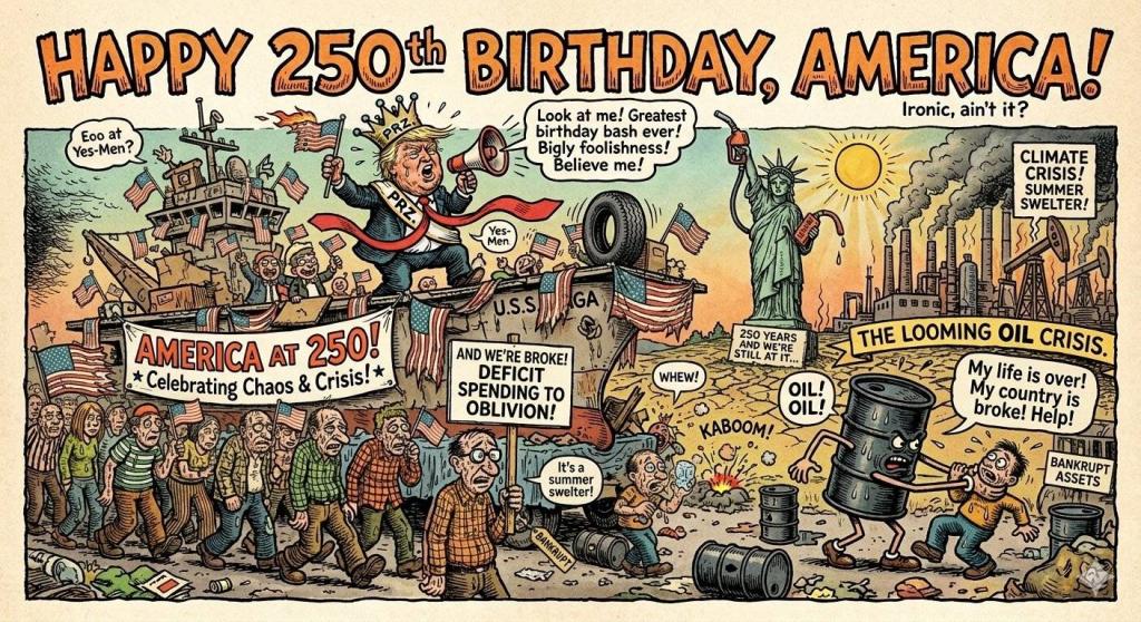 Thematic Map: Happy 250th Birthday America [Expires June 18 2026]