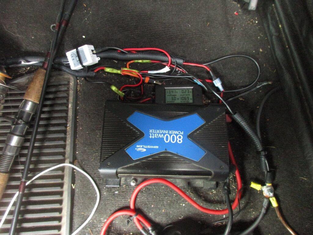Photo: Power Input Meter And Large Inverter Photo: Power Input Meter And Large Inverter