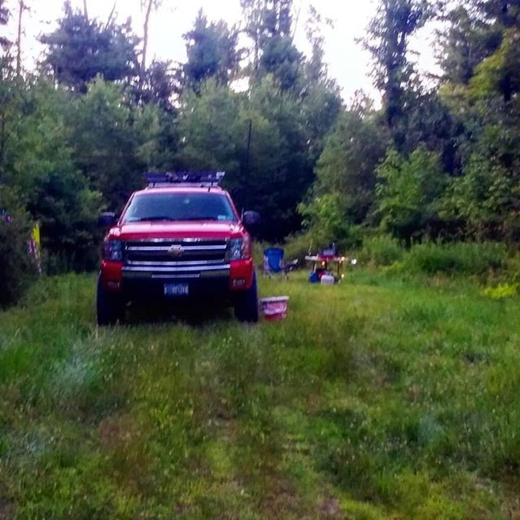Photo: Camping on Klipnocky Road Photo: Camping on Klipnocky Road
