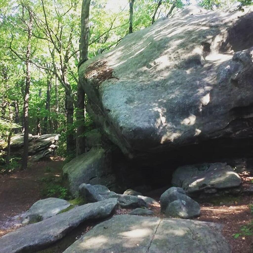 Photo: One of his rocks