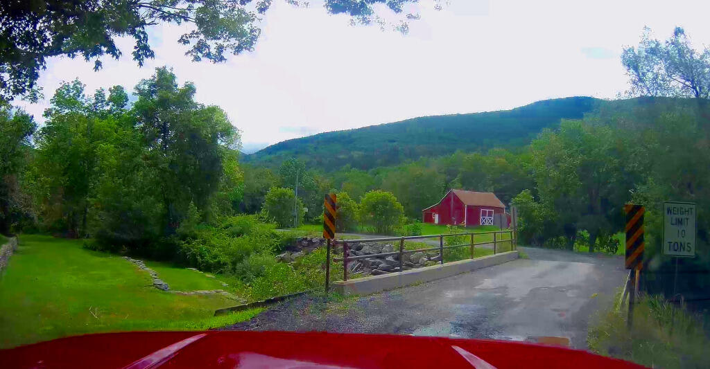 Photo: Big Truck Little Spruceton Bridge Photo: Big Truck Little Spruceton Bridge