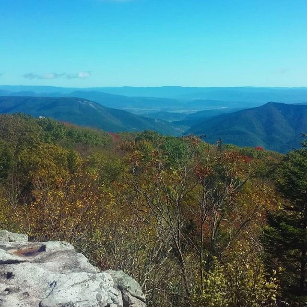 Photo: North Fork Gap with Petersburg in the distance Photo: North Fork Gap with Petersburg in the distance