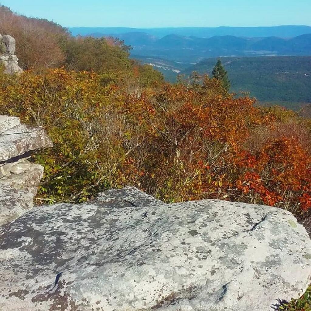 Photo: Bear Rocks Looking North Photo: Bear Rocks Looking North