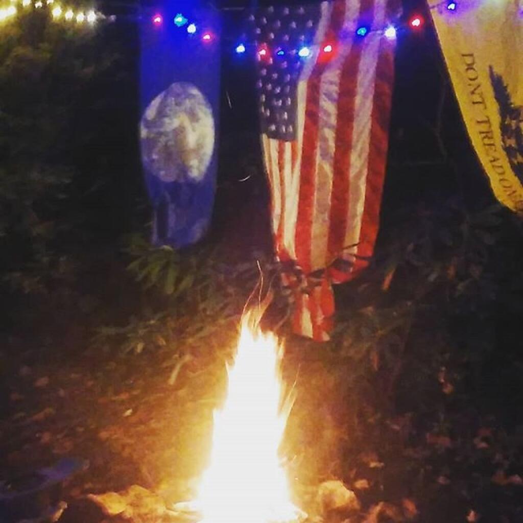 Photo: Final campfire in West Virginia Photo: Final campfire in West Virginia