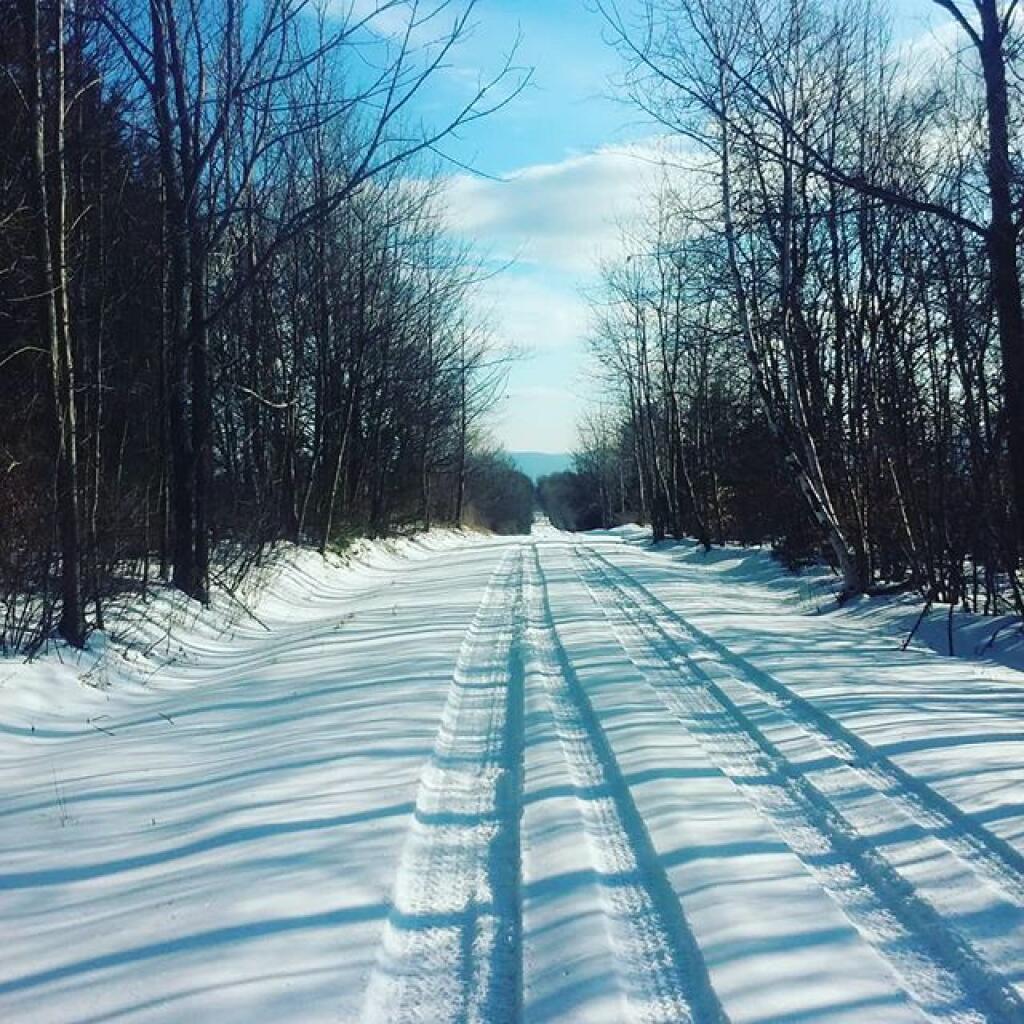 Photo: Skiing in God's Country
