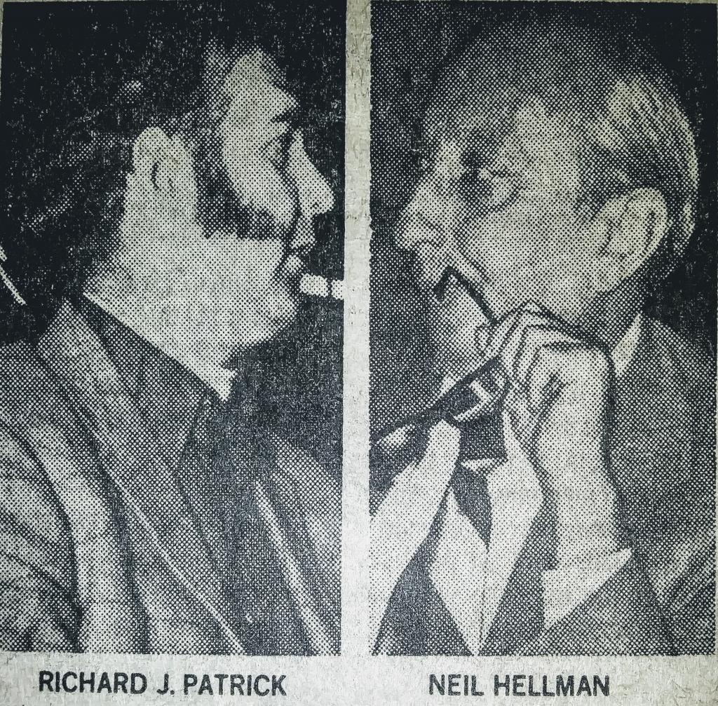 Photo: Two characters from a different era Photo: Two characters from a different era