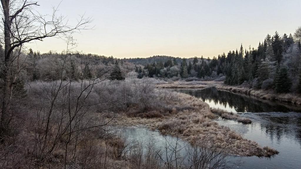 Photo: 21 degrees this morning at camp